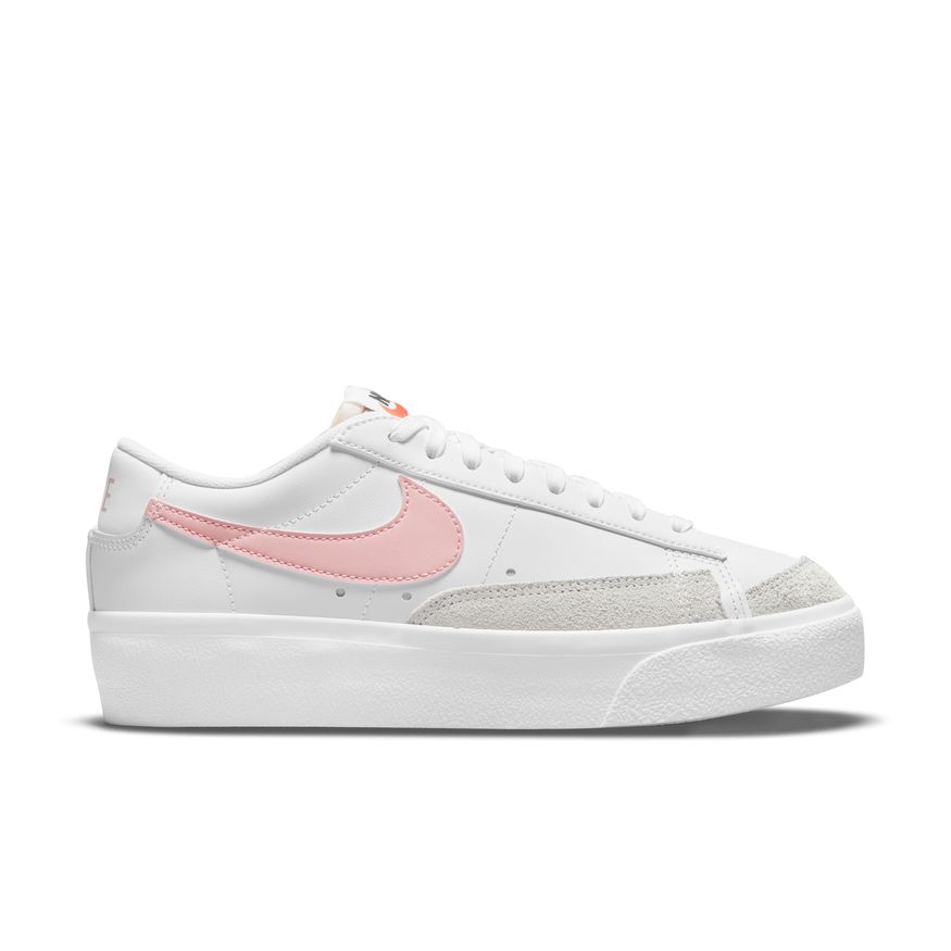 Nike Blazer Low Platform Women's Shoes 'White/Pink Glaze'