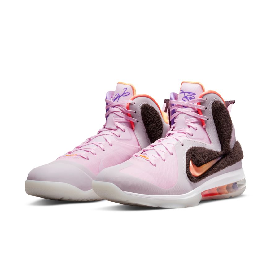 Nike LeBron IX 'QS' 'Pink/Multi/Brown'