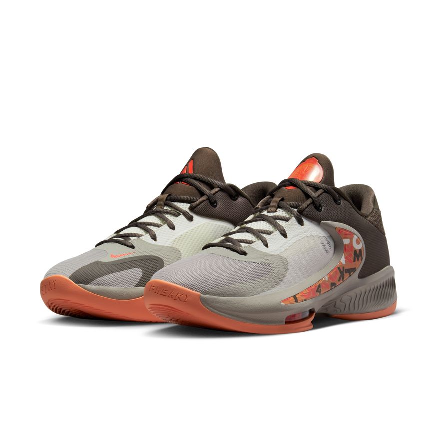 Zoom Freak 4 Basketball Shoes  'Ironstone/Orange'
