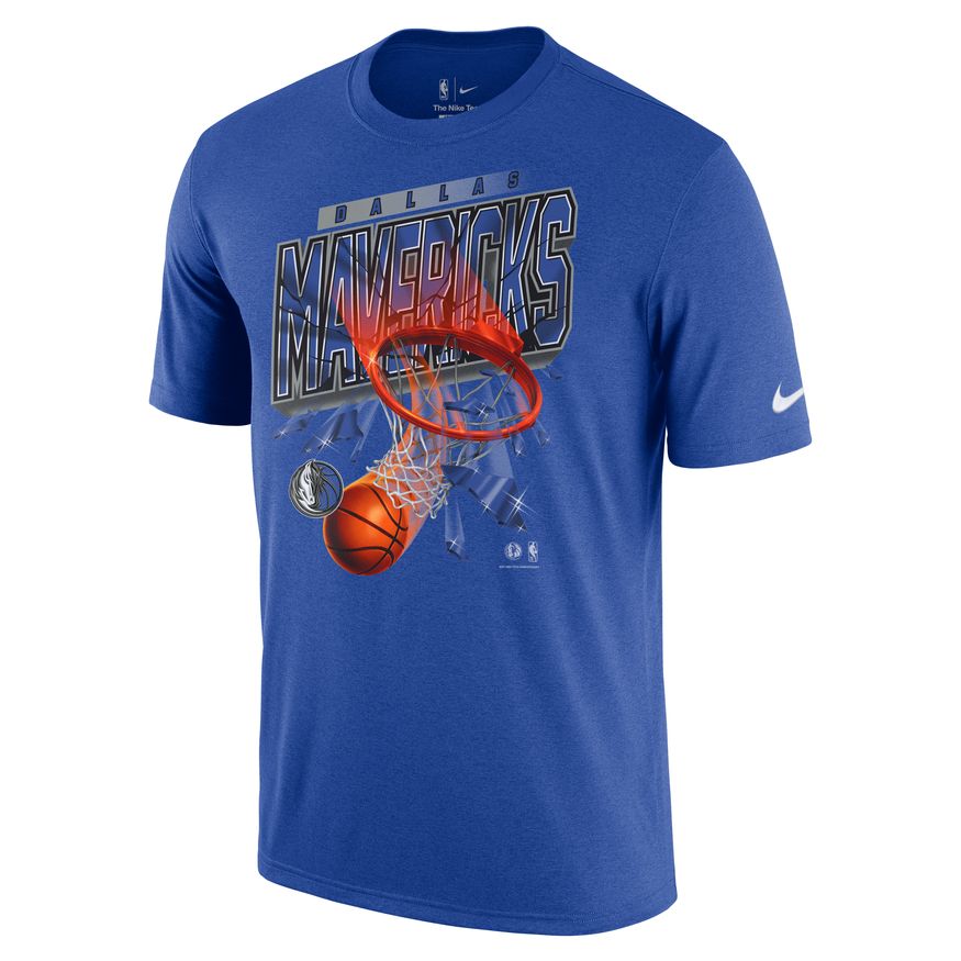Dallas Mavericks Courtside Men's Nike NBA T-Shirt 'Royal'