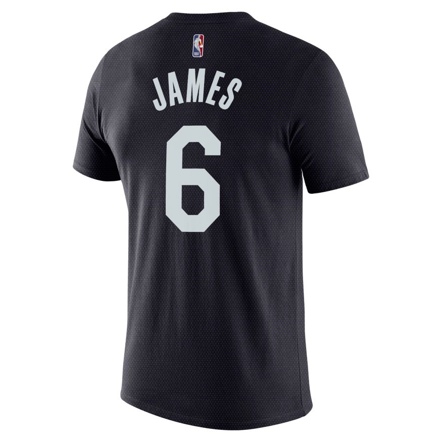 LeBron James Lakers Men's Nike NBA T-Shirt 'Black'