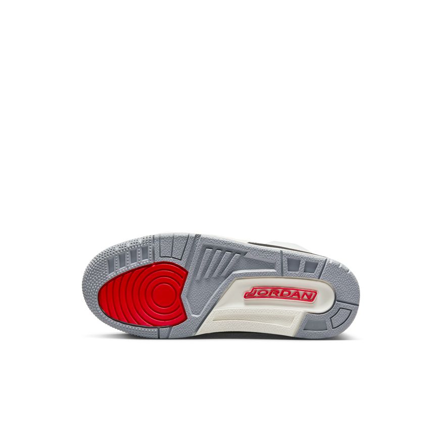 Jordan 3 Retro Little Kids' Shoes (PS) 'White/Red/Cement'
