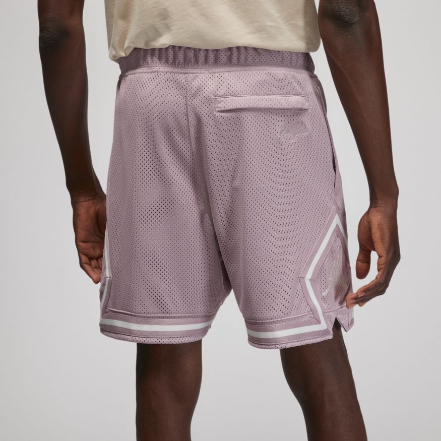 Jordan Essentials Men's Diamond Mesh Shorts 'Plum/Fog'