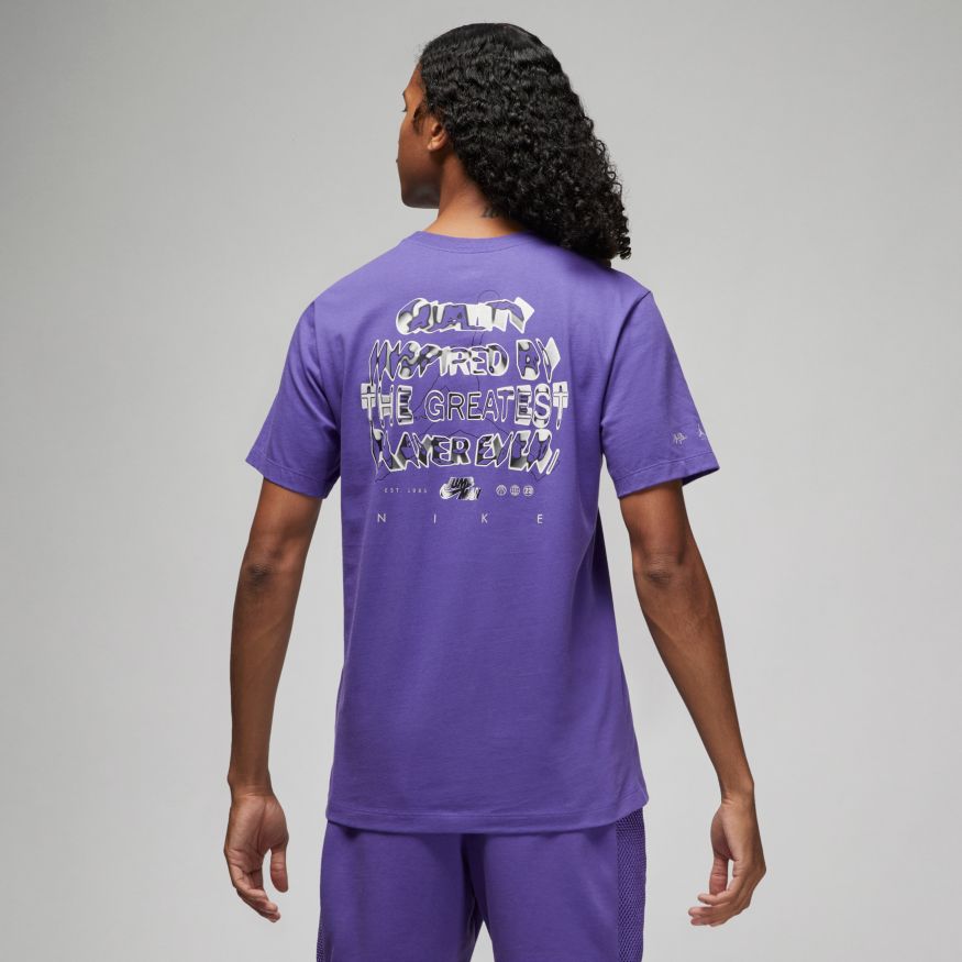 Jordan Jumpman Men's Graphic T-Shirt 'Iris/Iron'