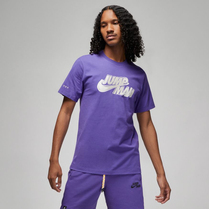 Jordan Jumpman Men's Graphic T-Shirt 'Iris/Iron'