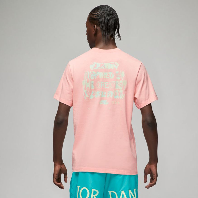 Jordan Jumpman Men's Graphic T-Shirt 'Coral /Lime Ice'