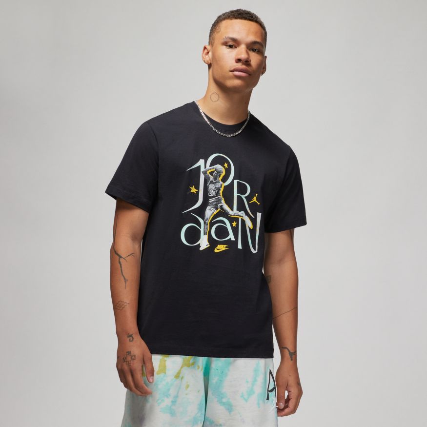 Jordan Sport DNA Men's Graphic T-Shirt 'Black'