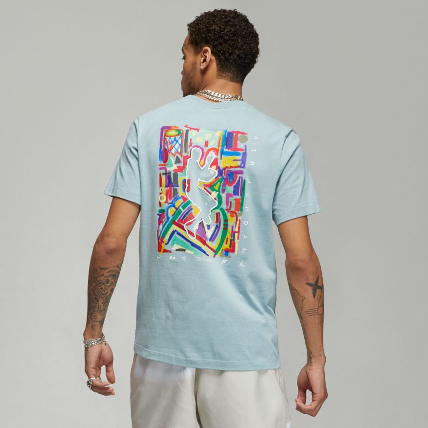Jordan Brand Men's Graphic T-Shirt 'Ocean Cube'
