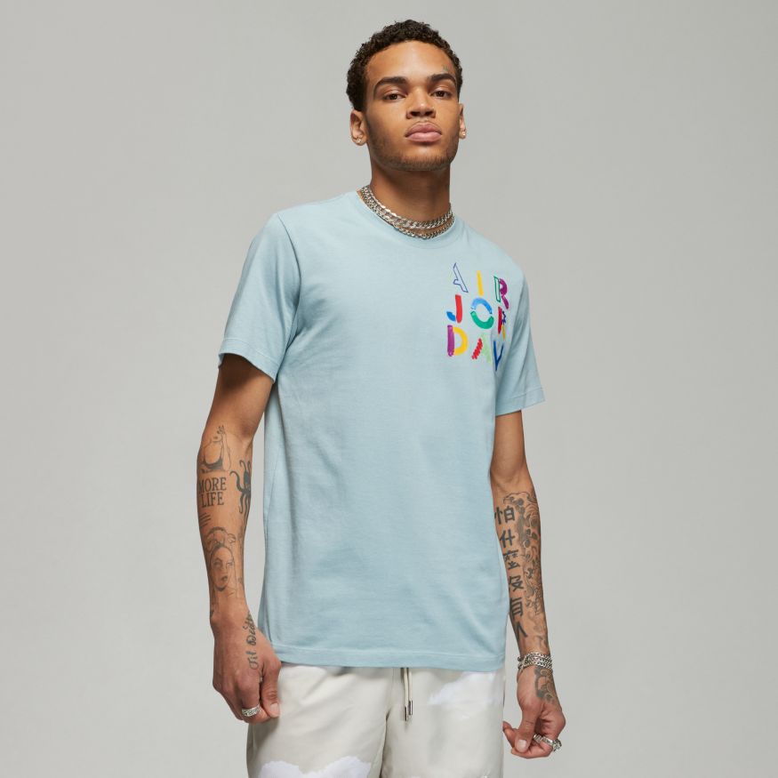Jordan Brand Men's Graphic T-Shirt 'Ocean Cube'