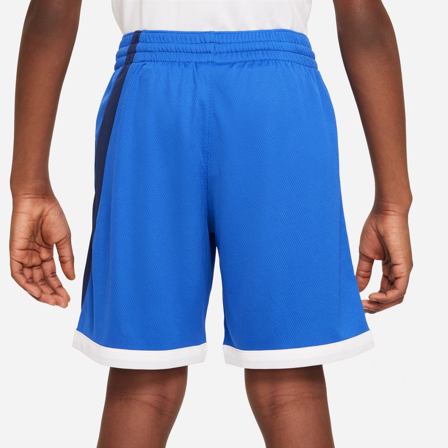 Nike Dri-FIT Big Kids' (Boys') Basketball Shorts 'Blue/Navy/White'