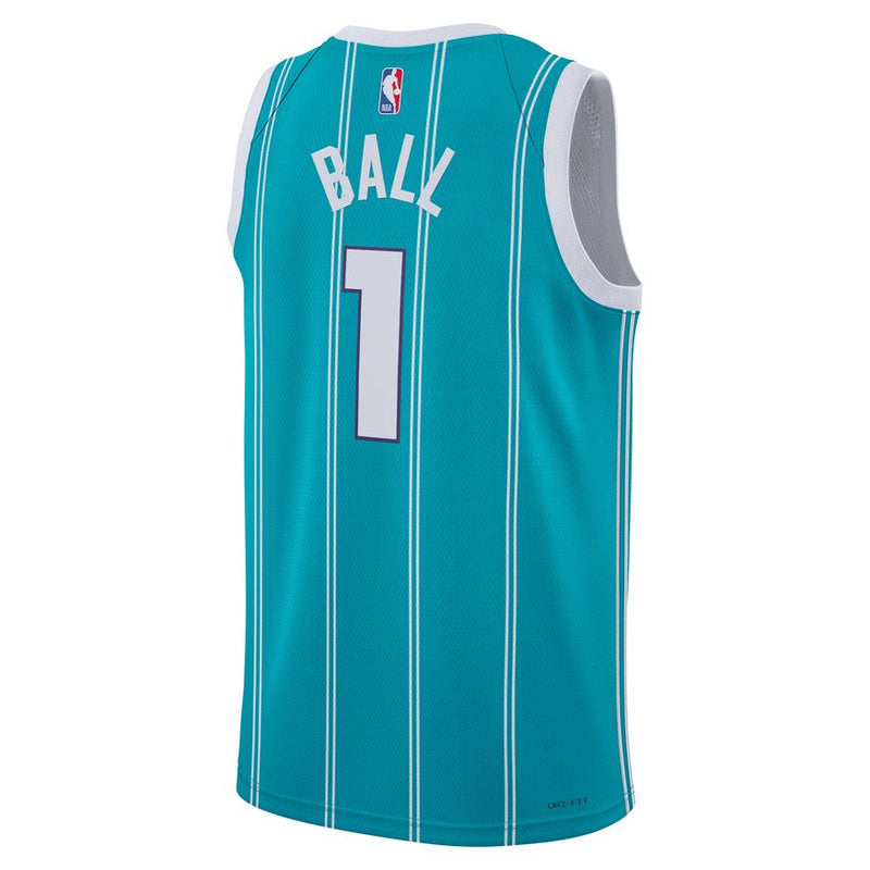 LaMelo Ball 2022 Charlotte Hornets Teal Icon Jersey