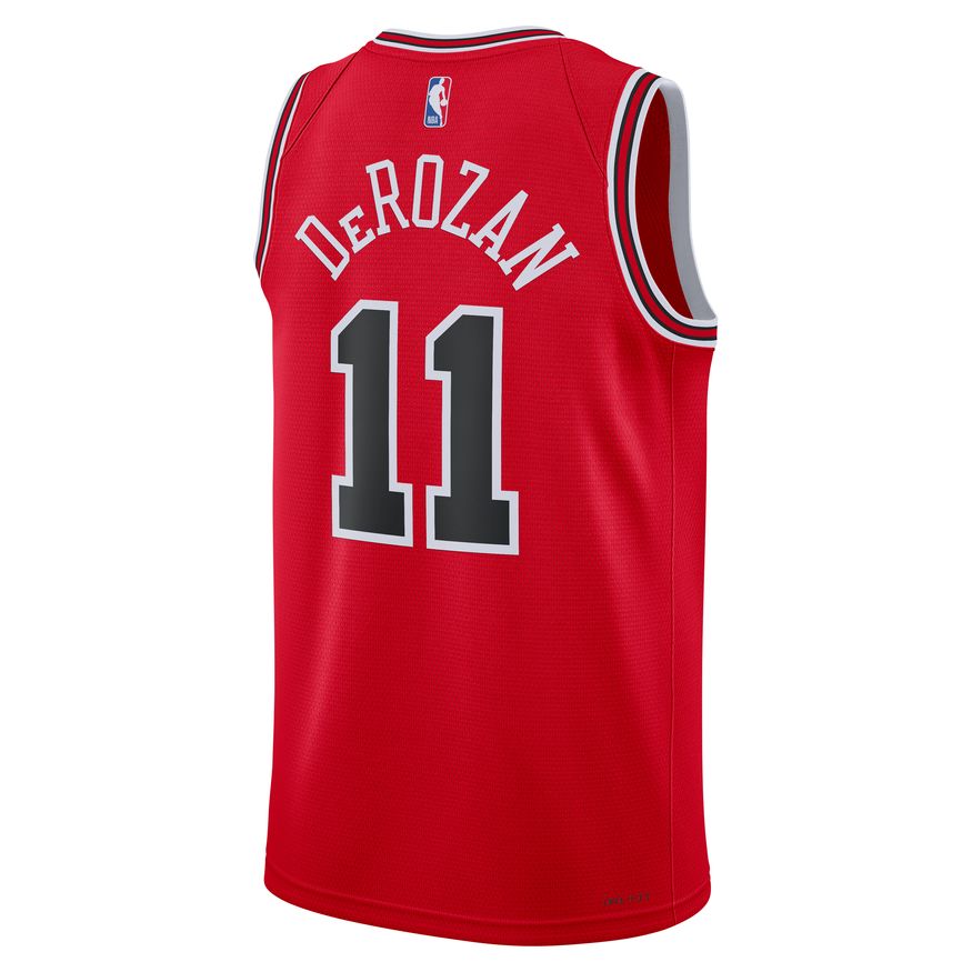 DeMar DeRozan Chicago Bulls Icon Edition 2022/23 Nike Dri-FIT NBA Swingman Jersey 'Red'