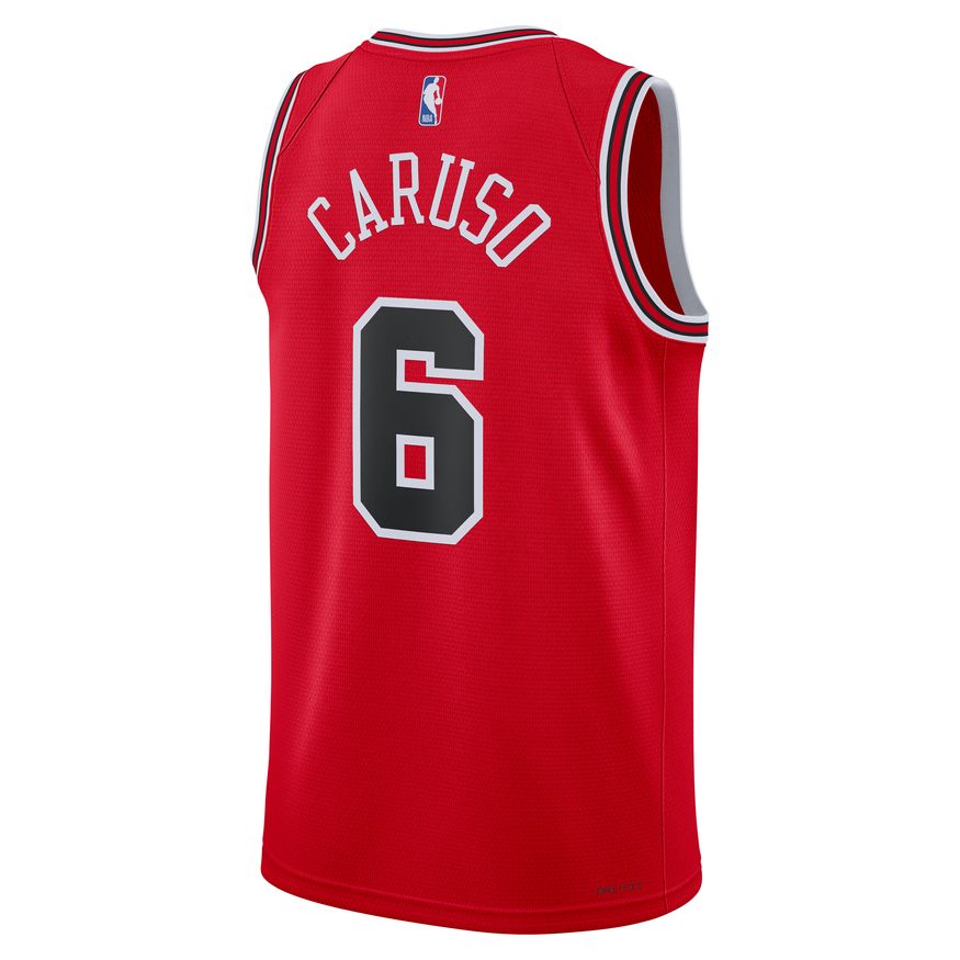 Alex Caruso Chicago Bulls Icon Edition 2022/23 Nike Dri-FIT NBA Swingman Jersey 'Red'