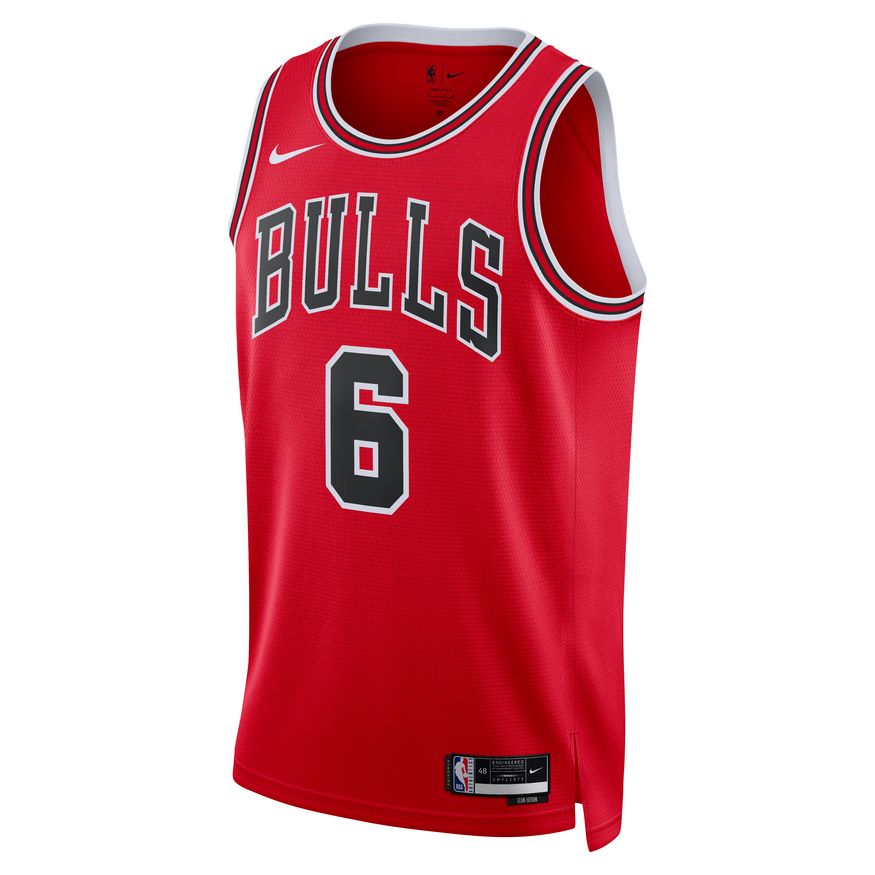 Alex Caruso Chicago Bulls Icon Edition 2022/23 Nike Dri-FIT NBA Swingman Jersey 'Red'