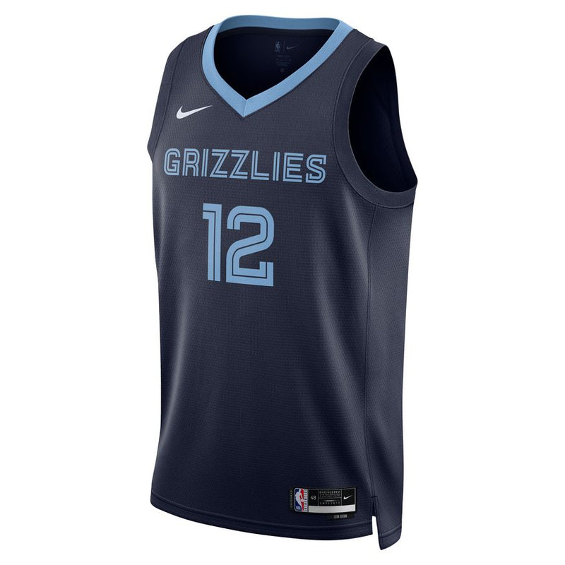 Ja Morant Memphis Grizzlies Icon Edition 2022/23 Nike Dri-FIT NBA Swingman Jersey 'Navy'