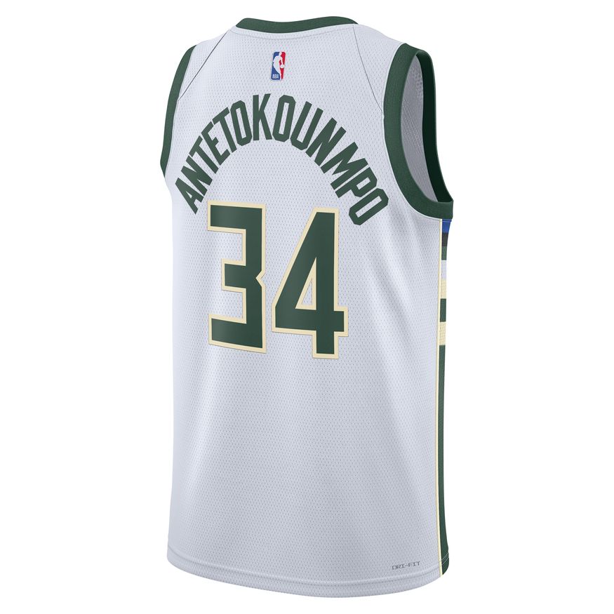 Giannis Antetokounmpo Milwaukee Bucks Association Edition Nike Dri Giannis Antetokounmpo Milwaukee Bucks Association Edition Nike Dri