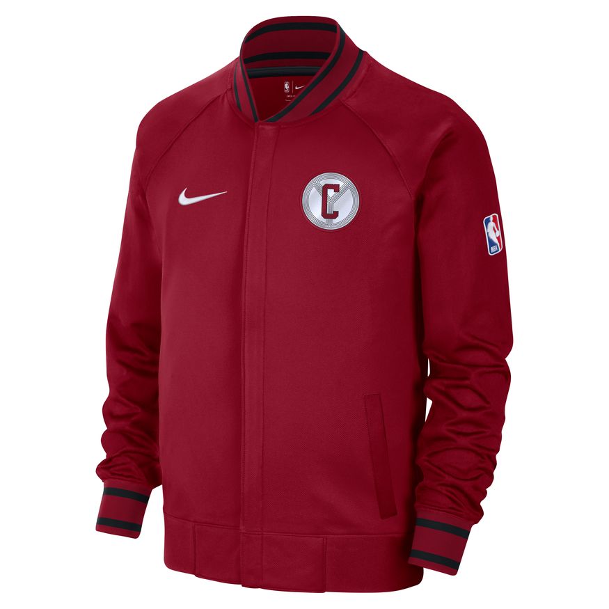 Chicago Bulls Showtime City Edition Men's Nike Dri-FIT NBA Long-Sleeve Jacket 'Crimson/White'