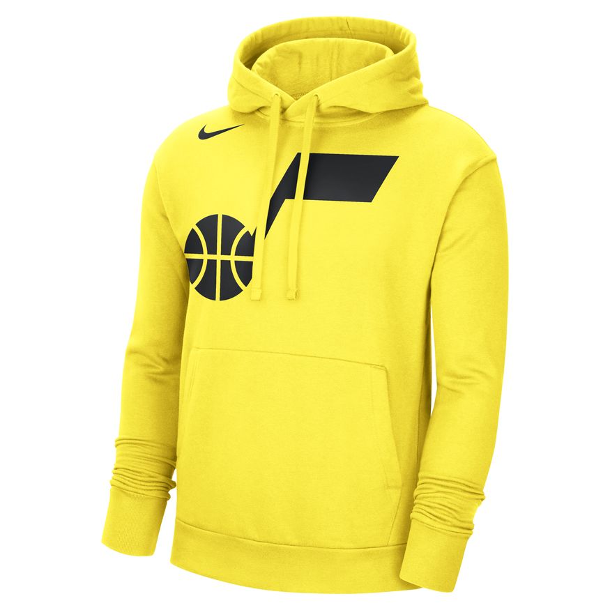Utah Jazz Men's Nike NBA Fleece Pullover Hoodie 'Yellow'