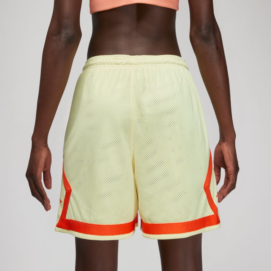 Jordan (Her)itage Women's Diamond Shorts 'Citron/Orange'