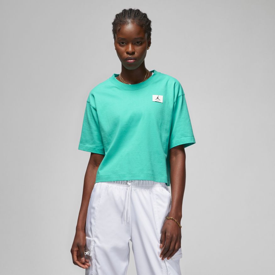 Jordan Essentials Women's Boxy T-Shirt 'Teal'