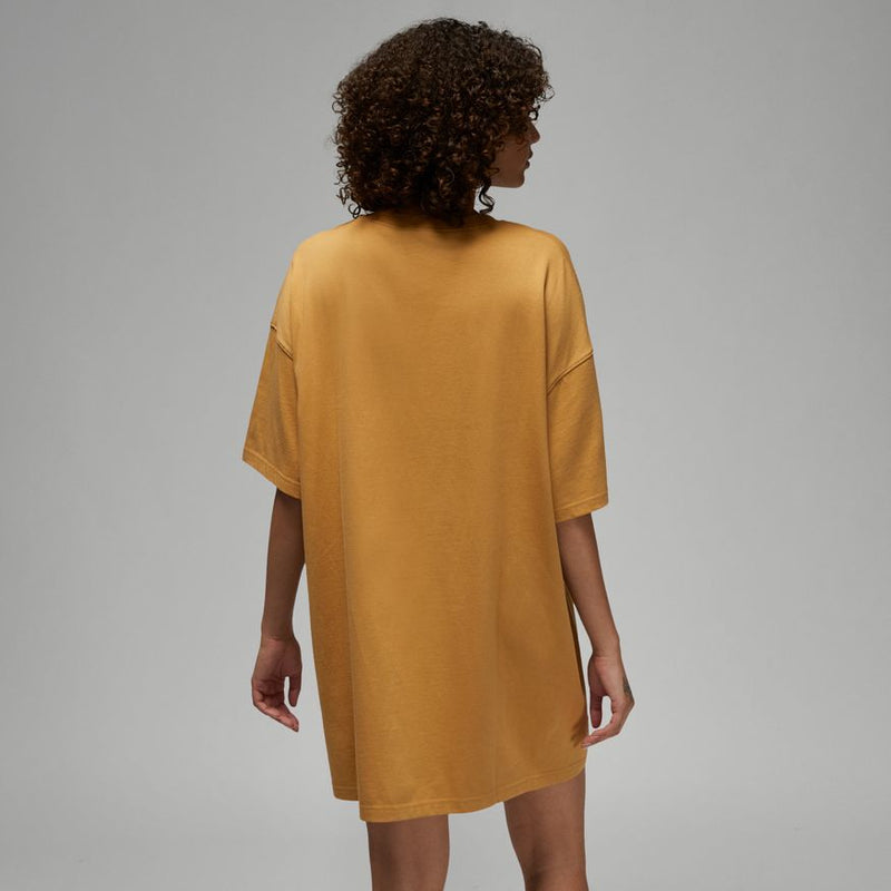 Jordan Essentials Women's T-Shirt Dress 'Gold'
