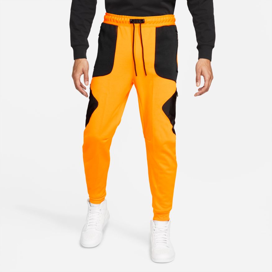 Jordan x Zion Men's Pants X Naruto 'Orange/Black'