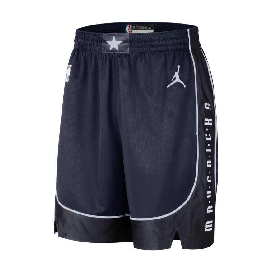 Dallas Mavericks Statement Edition Men's Jordan Dri-FIT NBA Swingman Basketball Shorts 'Navy/White'