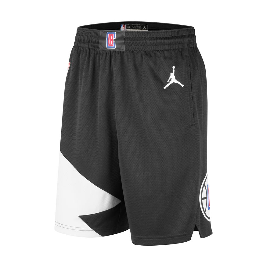 Los Angeles Clippers Statement Edition Men's Jordan Dri-FIT NBA Swingman Basketball Shorts 'Black/White'