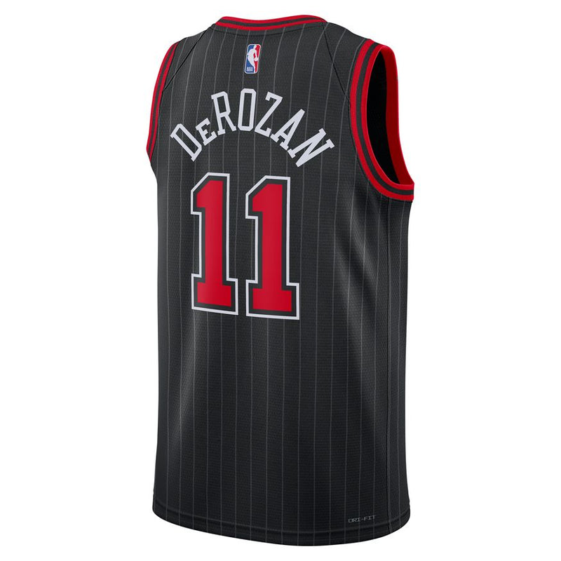 DeMar DeRozan Chicago Bulls Statement Edition Jordan Dri-FIT NBA Swingman Jersey 'Black'