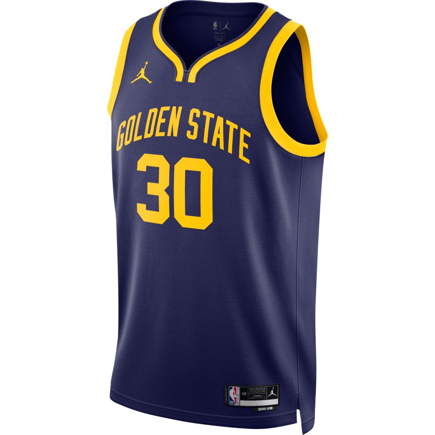 Stephen Curry Golden State Warriors Statement Edition Jordan Dri-FIT NBA Swingman Jersey 'Blue'