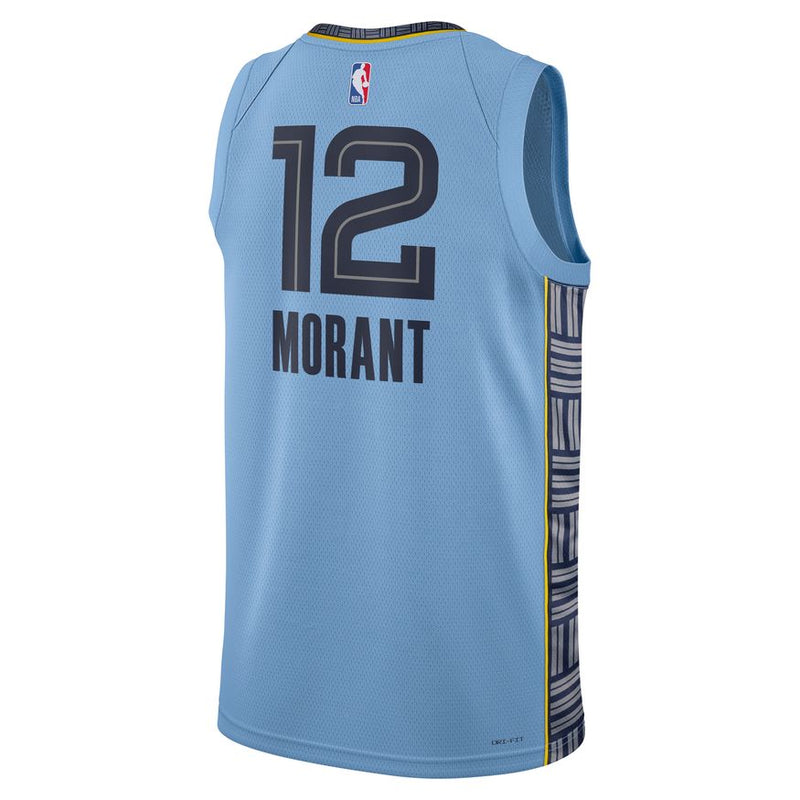 Ja Morant Memphis Grizzlies Statement Edition Jordan Dri-FIT NBA Swingman Jersey 'Blue'