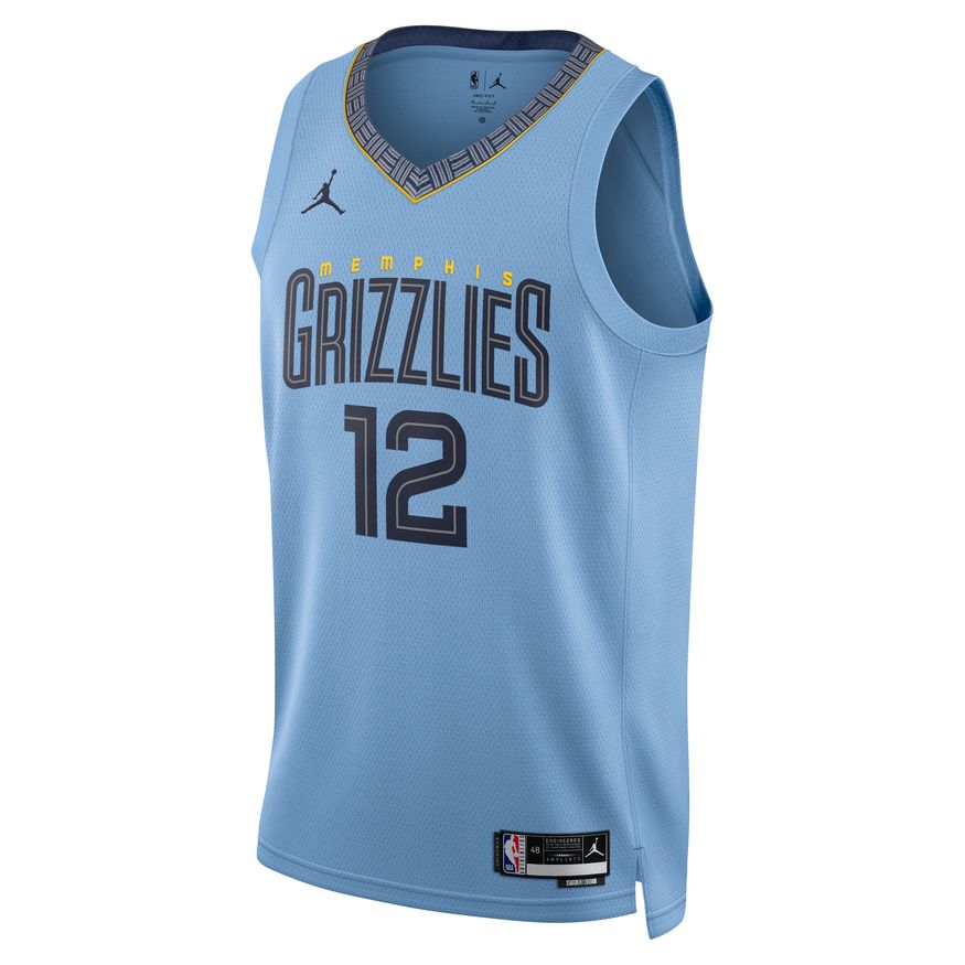 Ja Morant Memphis Grizzlies Statement Edition Jordan Dri-FIT NBA Swingman Jersey 'Blue'