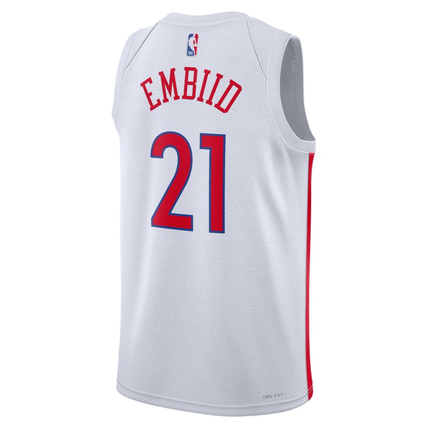 joel embiid grey jersey