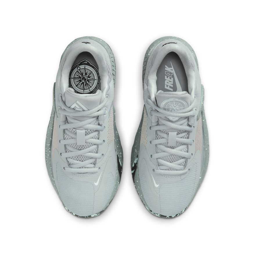 Freak 4 Big Kids' Basketball Shoes (GS) 'Grey/White'