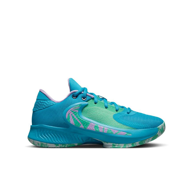 Freak 4 Big Kids' Basketball Shoes (GS) 'Laser Blue/Lilac/Menta'