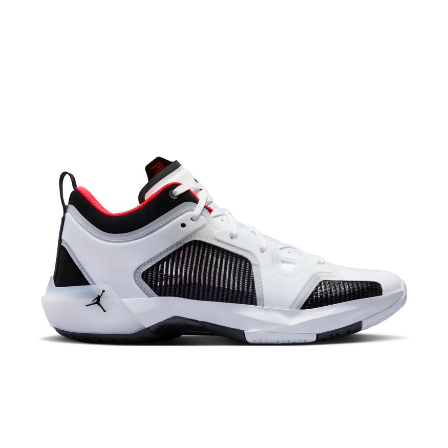 Air Jordan XXXVII Low Men's Basketball Shoes 'White/Black/Red'
