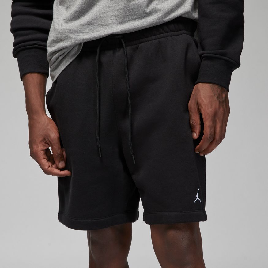 Jordan Essential Men's Fleece Shorts 'Black/White'