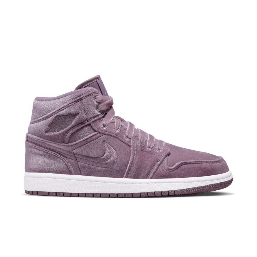 Air Jordan 1 Mid SE Women's Shoes 'Purple Smoke/White'