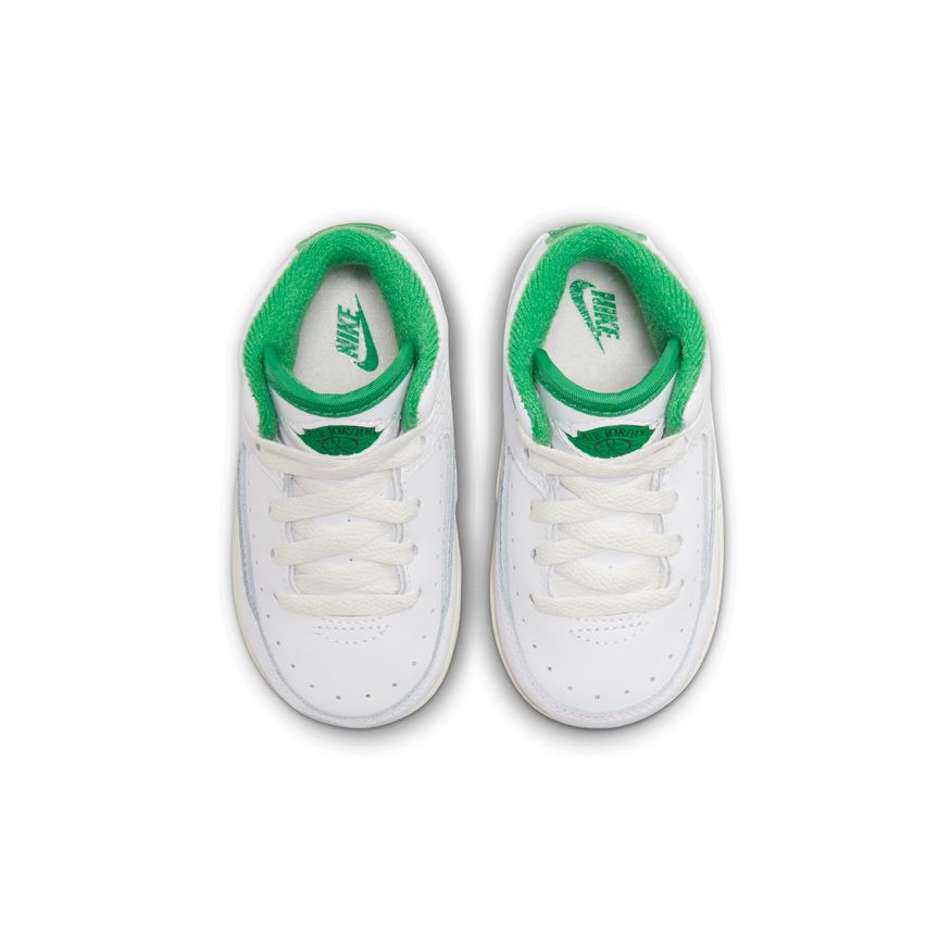 Jordan 2 Retro Baby/Toddler Shoes (TD) 'White/Lucky Green'