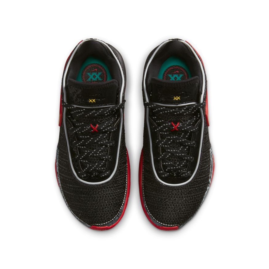 LeBron XX "Trinity" Big Kids' Basketball Shoes (GS) 'Black/Red'
