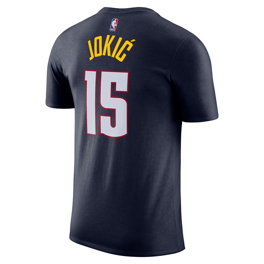 Nikola Jokic Denver Nuggets Men's Nike NBA T-Shirt 'Navy'