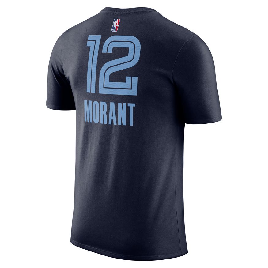 Ja Morant Memphis Grizzlies Men's Nike NBA T-Shirt 'Navy/Blue'