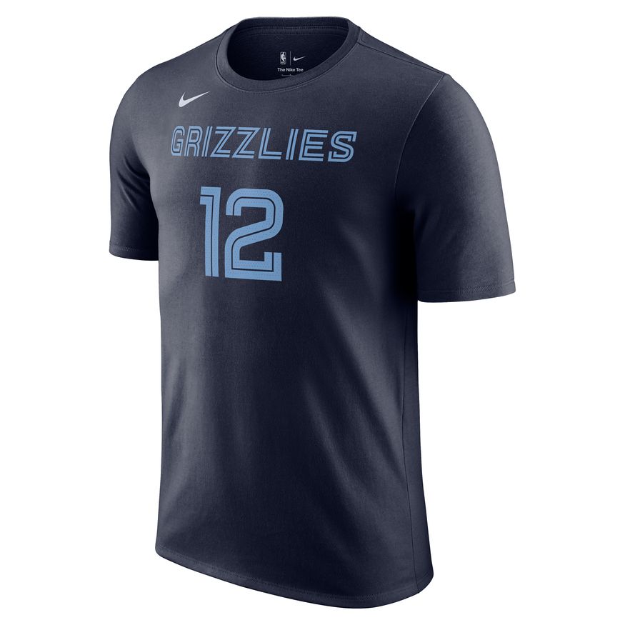 Ja Morant Memphis Grizzlies Men's Nike NBA T-Shirt 'Navy/Blue'