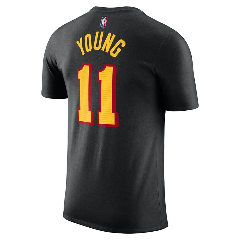 Trae Young Atlanta Hawks Statement Edition Men's Jordan NBA T-Shirt 'Black'