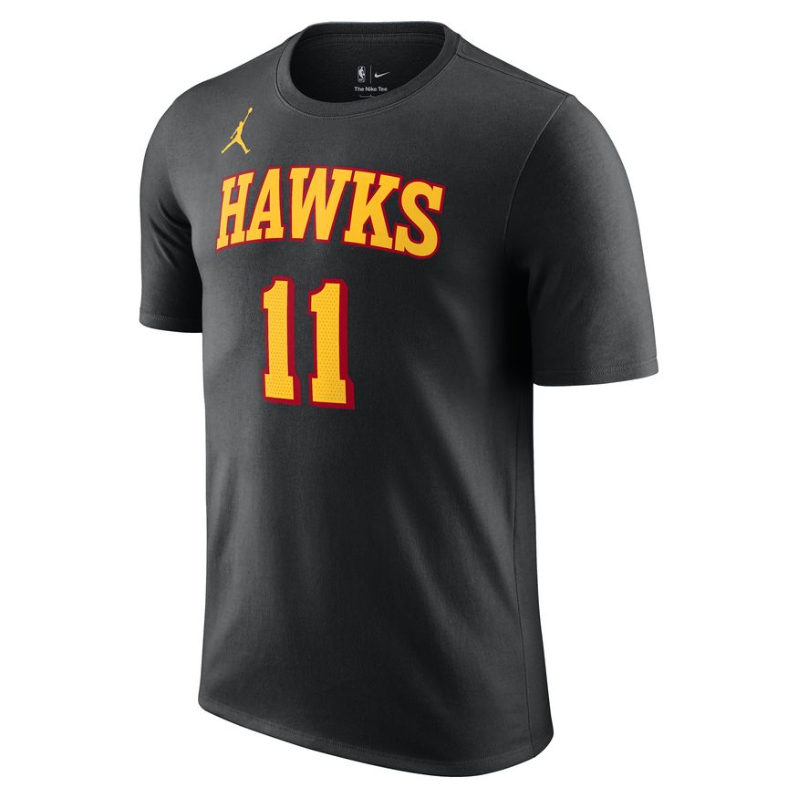 Trae Young Atlanta Hawks Statement Edition Men's Jordan NBA T-Shirt 'Black'