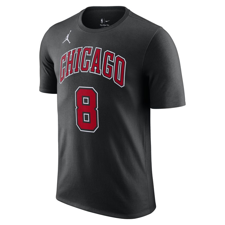 Zach LaVine Chicago Bulls Statement Edition Men's Jordan NBA T-Shirt 'Black'