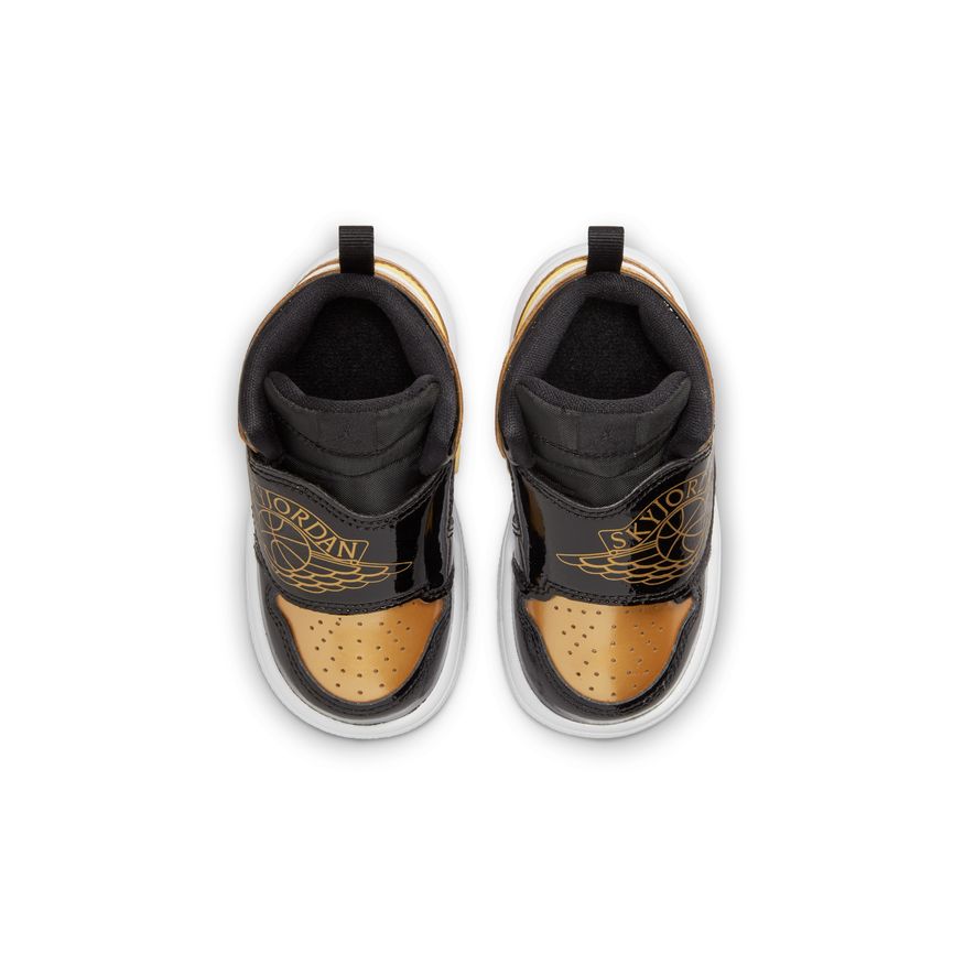 Sky Jordan 1 SE Baby/Toddler Shoes (TD) 'Black/Gold/White'