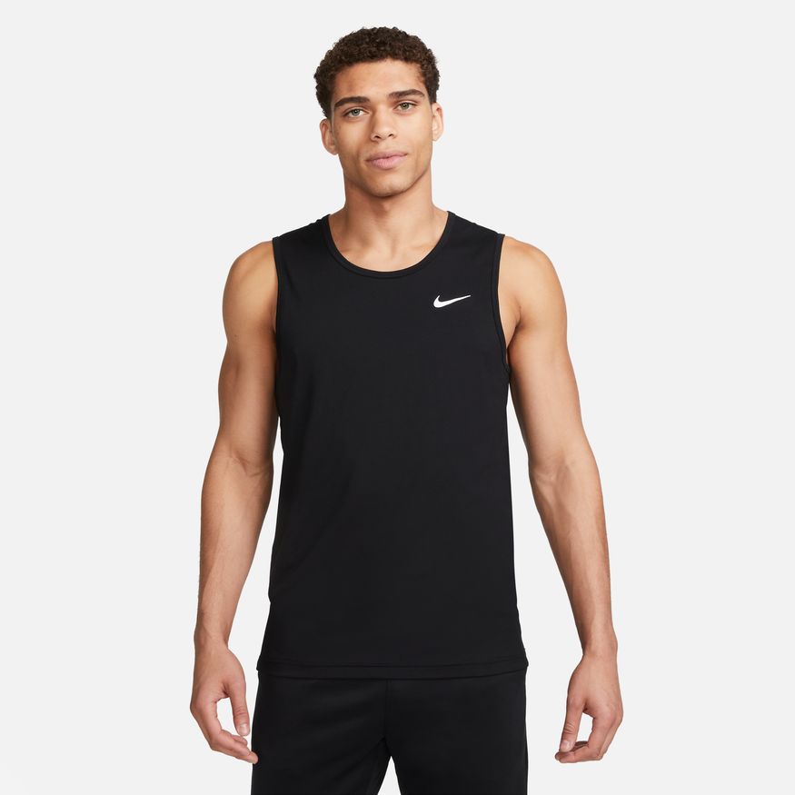 Nike Dri-FIT Hyverse Men's Short-Sleeve Fitness Tank 'Black'