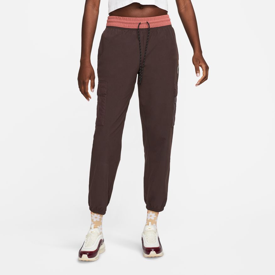 Nike Sportswear Women’s Woven Sports Utility Cargo Pants 'Brown/Rust'