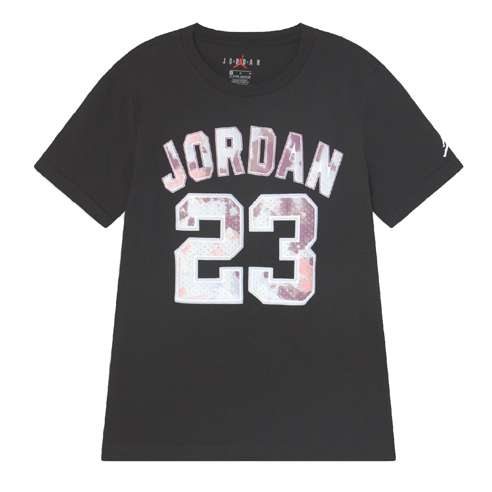 Jordan 23 Ice Dye Kids Tee 'Black'